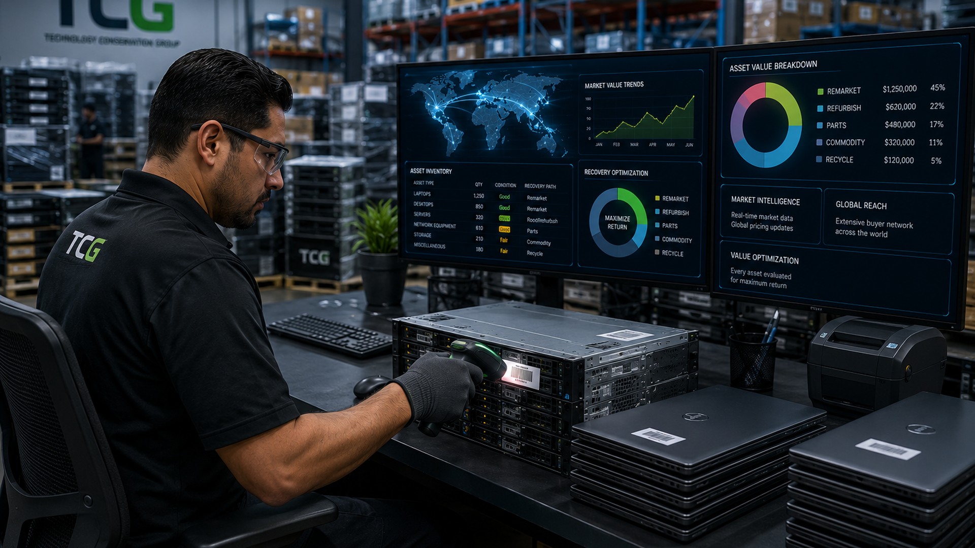 Technology testing and value recovery